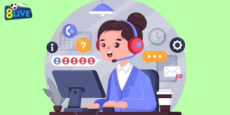 8live hỗ trợ nhiều phương thức liên hệ vô cùng linh hoạt